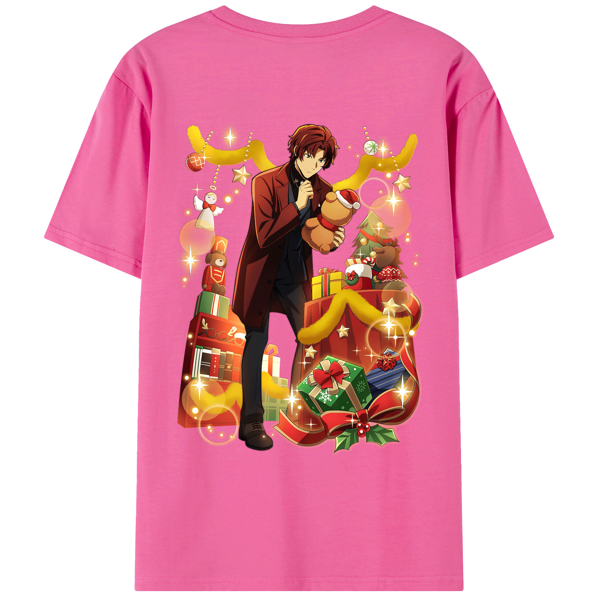 （画像用） 文豪ストレイドッグス Bungo Stray Dogs レディース半袖Tシャツ(バックプリント)